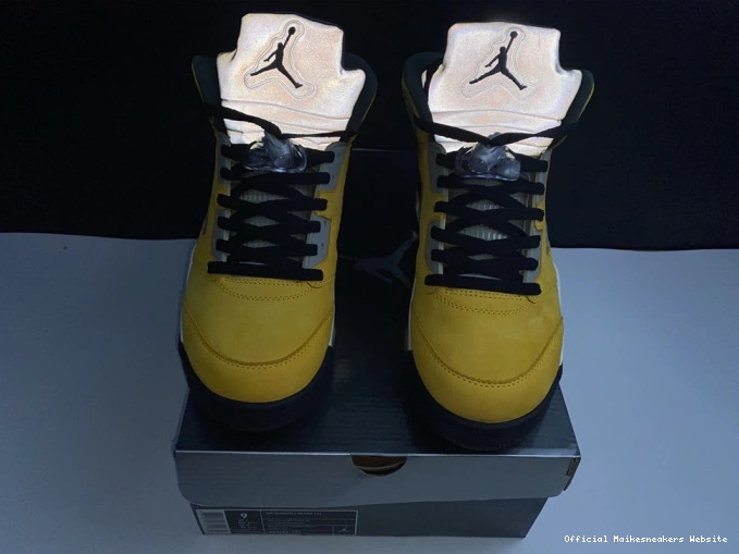Official Maikesneakers Air Retro 5 454783-701 T23 Jordan Tokyo 0715